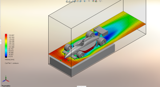 F1 赛车空气动力学分析缩略图